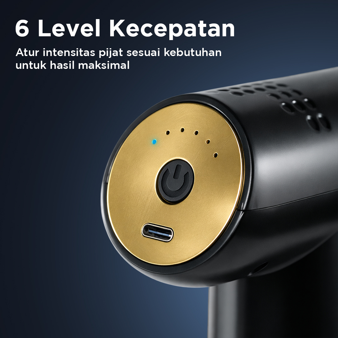 MINI.I Alat Pijat Elektrik Pundak Punggung Massage Gun 3600RPM - SK-368 Gambar produk MINI.I Alat Pijat Elektrik Pundak Punggung Massage Gun 3600RPM - SK-368