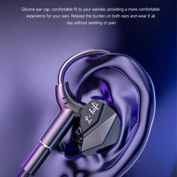 Gambar produk VAORLO Earphone Gaming Wired Type C HiFi Surround Sound Detachable Mic - G62