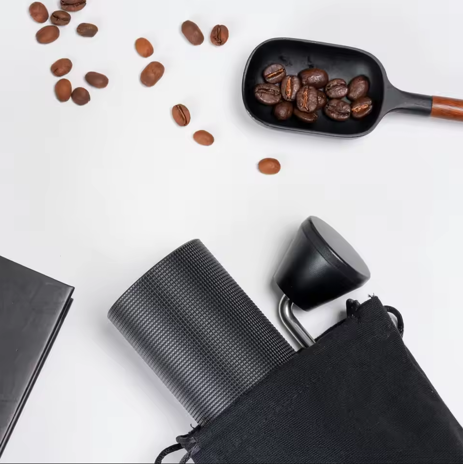 Gambar produk One Two Cups Penggiling Kopi Manual Coffee Grinder Stainless Steel - 7057 - 5