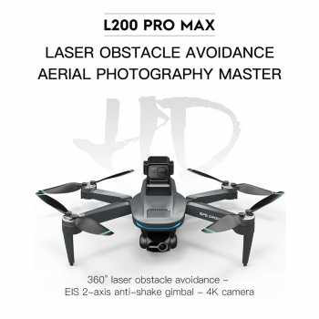 ZAYA Drone 4K HD 2 Axis Gimbal GPS Obstacle Avoidance 1600mAh - L200 PRO MAX