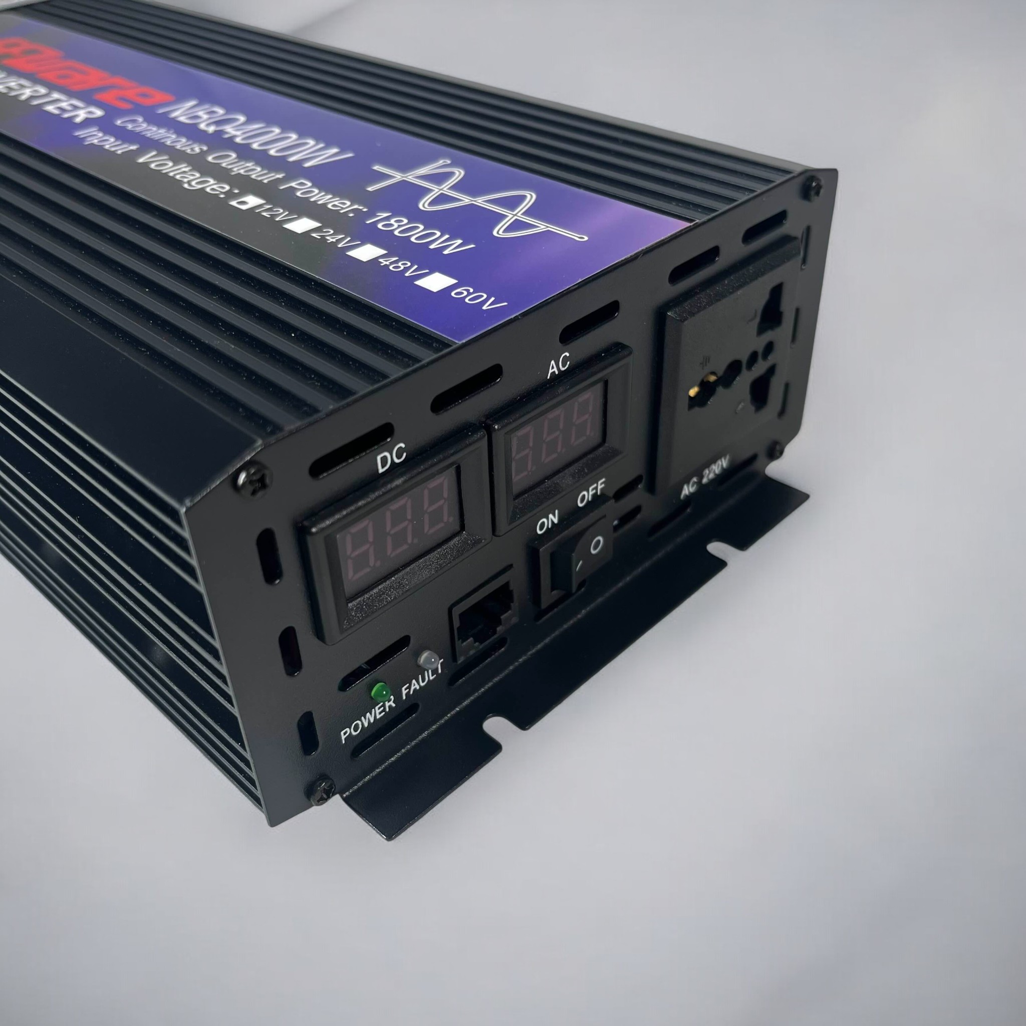 Taffware Power Inverter Mobil Pure Sine Wave DC 12V to AC 220V 4000W - NBQ4000W Gambar produk Taffware Power Inverter Mobil Pure Sine Wave DC 12V to AC 220V 4000W - NBQ4000W