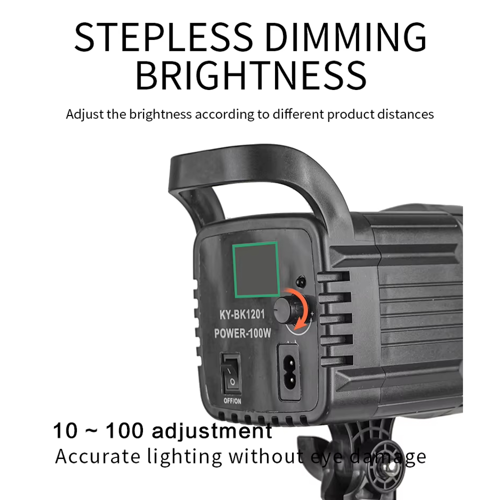 SHUNYI Lampu Studio LED Fill Light 3in1 Color Universal Mount 100W - KY-BK1201 Gambar produk SHUNYI Lampu Studio LED Fill Light 3in1 Color Universal Mount 100W - KY-BK1201