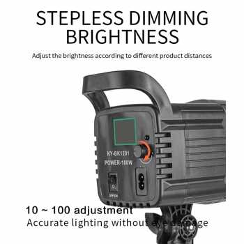 Gambar produk SHUNYI Lampu Studio LED Fill Light 3in1 Color Universal Mount 100W - KY-BK1201