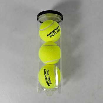 Gambar produk TaffSPORT PRO Bola Padel Ball Natural Rubber Core Felt Wool 3 PCS - X30