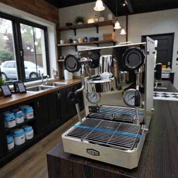 Trieste Mesin Kopi Espresso Coffee Maker Semi Automatic 15 Bar 1630W - M180