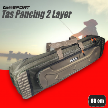 TaffSPORT Tas Pancing Multifunction Fishing Bag 1680D Oxford 2 Layer - D200