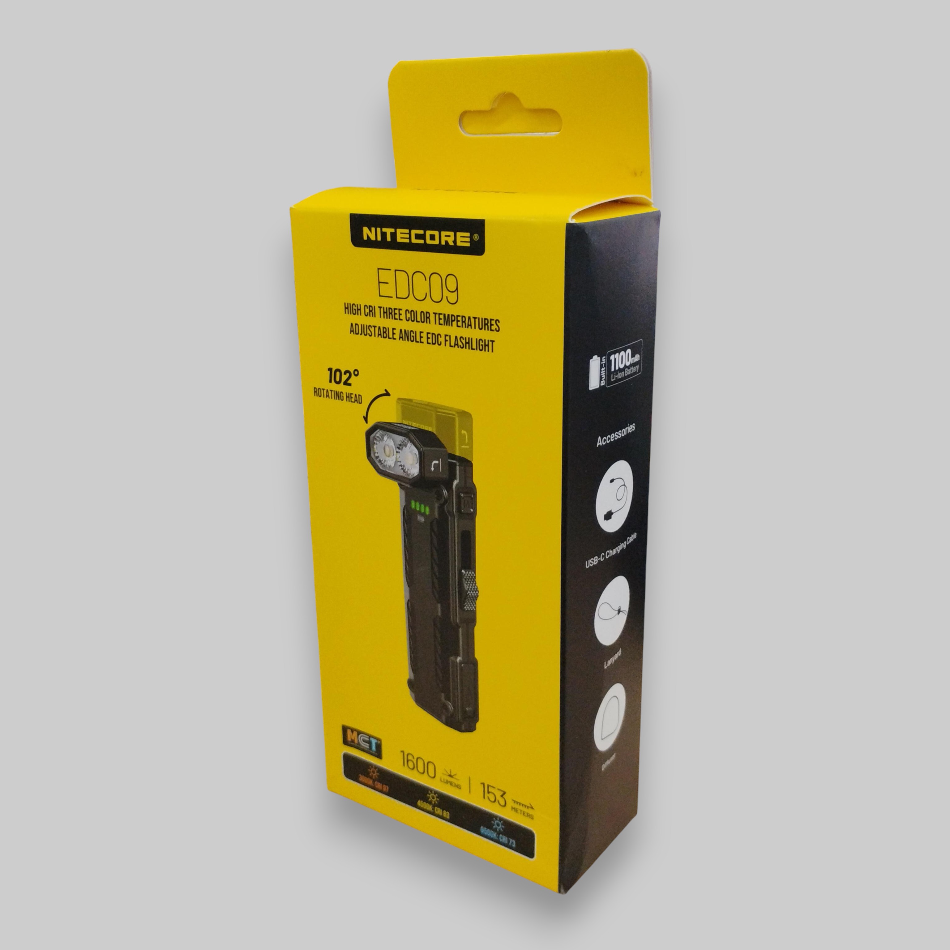 Gambar produk NITECORE Senter LED Flashlight MCT UHE 3in1 Color IPX6 1600 Lumens - EDC09