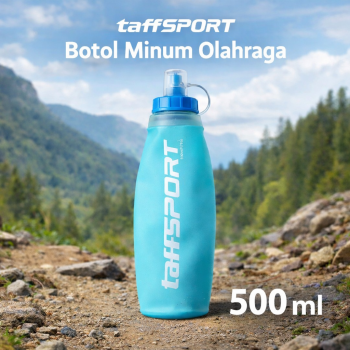 TaffSPORT Botol Minum Soft Flask Foldable Sport Water TPU - TF-55