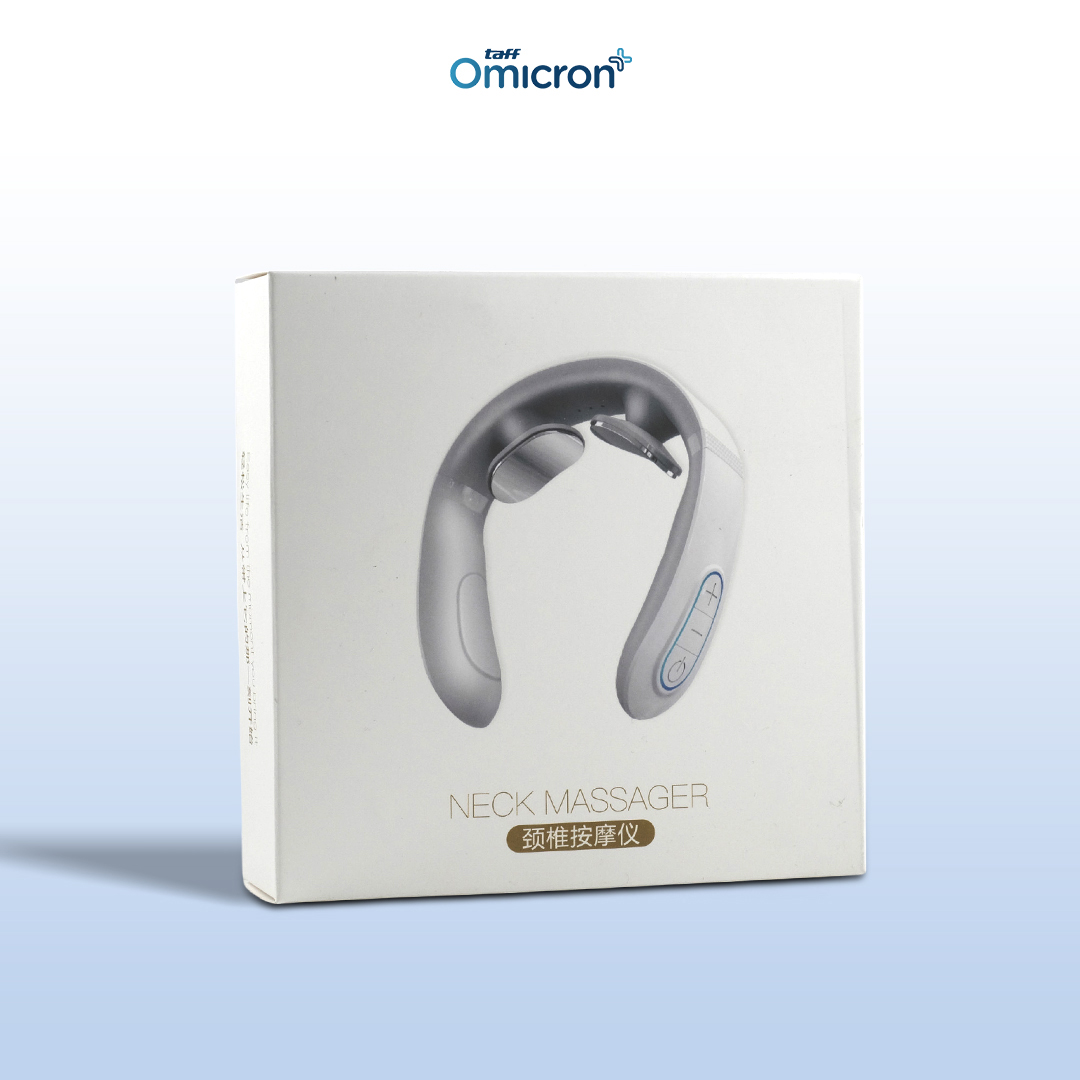 TaffOmicron Alat Pijat Leher Elektrik Terapi Bahu TENS Neck Massager - F6 Gambar produk TaffOmicron Alat Pijat Leher Elektrik Terapi Bahu TENS Neck Massager - F6
