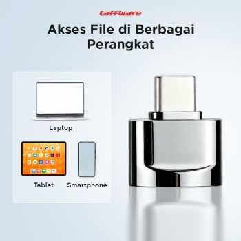 Gambar produk Taffware Card Reader USB Type C OTG MicroSD - P31