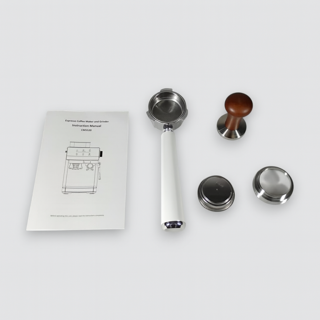 Trieste Mesin Kopi Espresso Coffee Maker Grinder Frothing 20 Bar 1350W - CM5520 Gambar produk Trieste Mesin Kopi Espresso Coffee Maker Grinder Frothing 20 Bar 1350W - CM5520