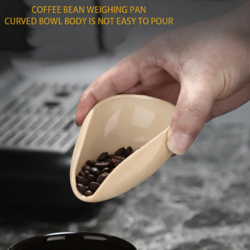 One Two Cups Coffee Dosing Tray Mangkok Takar Biji Kopi Keramik - OX40