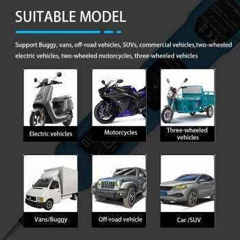 Gambar produk VSTM Tespen Sirkuit Mobil Circuit Tester Voltage Aligator Clip 3.5-36V - CNDW-823