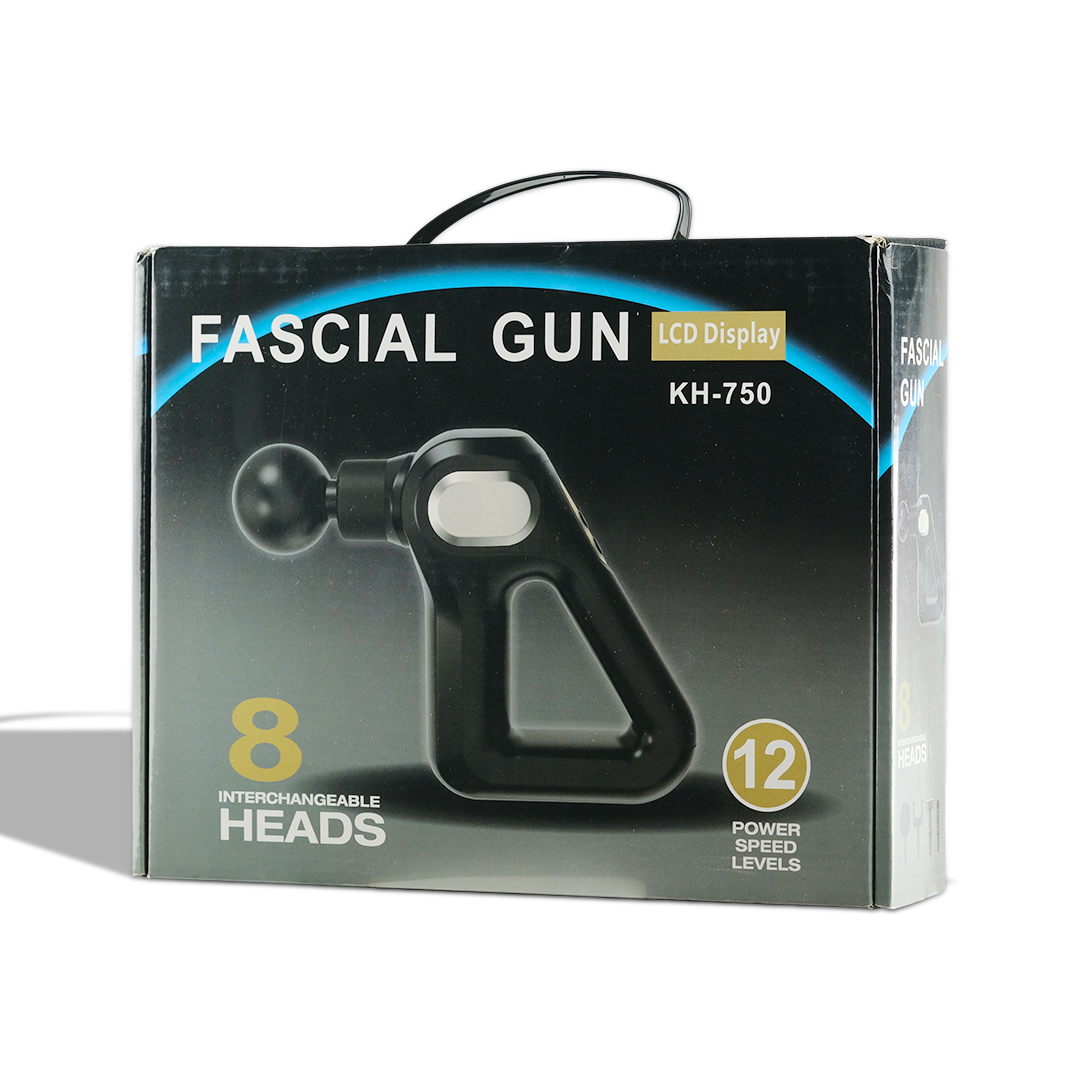 MUKASI Alat Pijat Elektrik Pundak Punggung Tangan Fascial Gun 2000 mAh - KH-750 Gambar produk MUKASI Alat Pijat Elektrik Pundak Punggung Tangan Fascial Gun 2000 mAh - KH-750