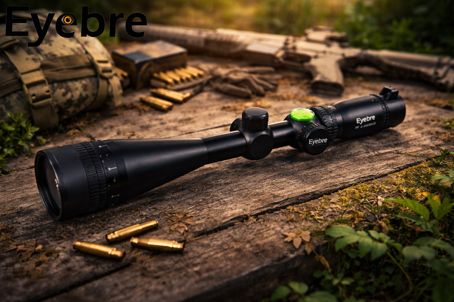 Eyebre Teropong Senapan Outdoor Scope Zoom Adjustable 6-24X 50mm - HK6-24X50AOE Gambar produk Eyebre Teropong Senapan Outdoor Scope Zoom Adjustable 6-24X 50mm - HK6-24X50AOE