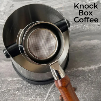 YIYUEQIAN Wadah Ampas Kopi Espresso Knock Box Container Stainless - Y-100