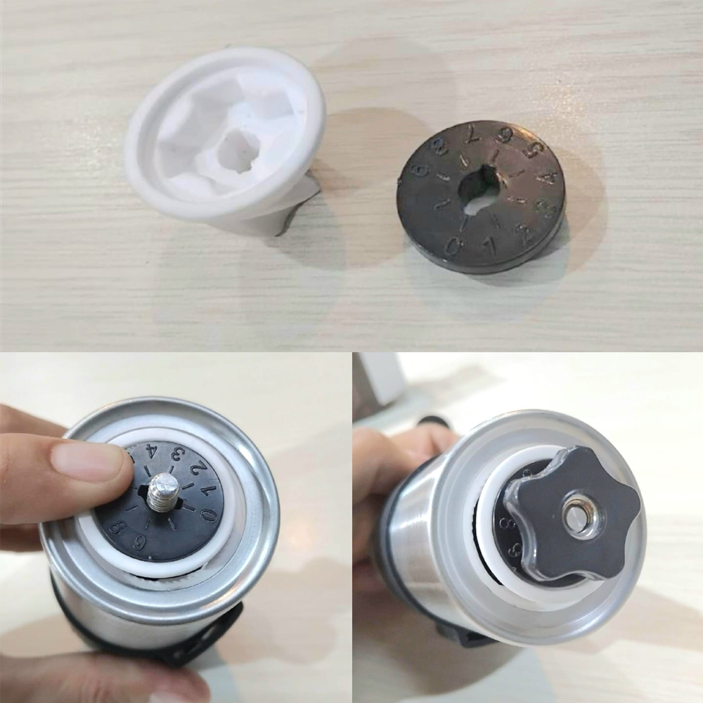 Burr Ceramic Mata Grinder Kopi with Adaptor for One Two Cups OTC48 Gambar produk Burr Ceramic Mata Grinder Kopi with Adaptor for One Two Cups OTC48