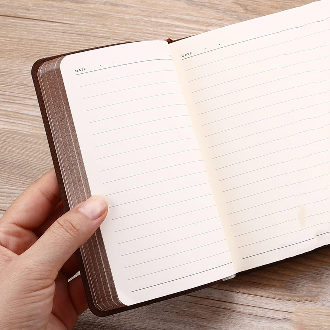 Gambar produk Buku Catatan Jurnal Notebook Leather Cover Vintage Pattern - CW-64