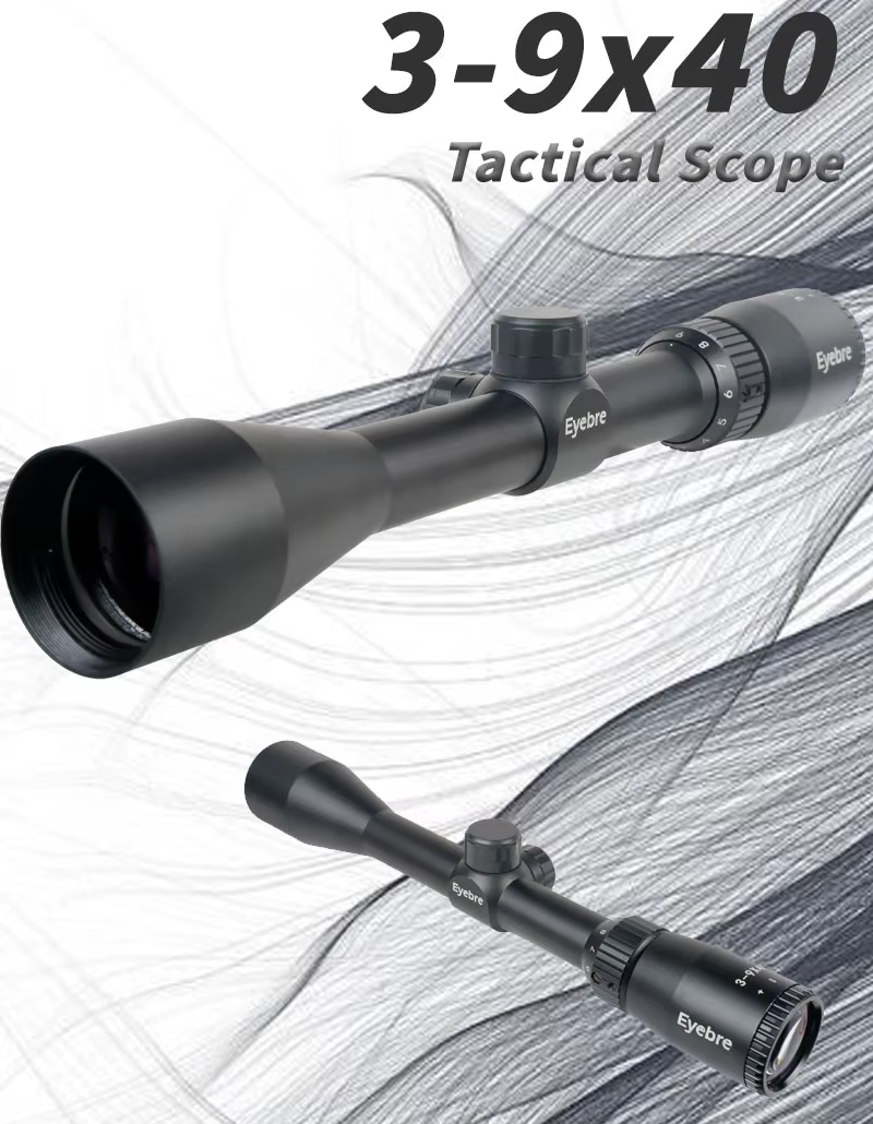 Eyebre Teropong Outdoor Scope Zoom Adjustable Reticle LED 3-9X 40mm - HK3-9X40E Gambar produk Eyebre Teropong Outdoor Scope Zoom Adjustable Reticle LED 3-9X 40mm - HK3-9X40E