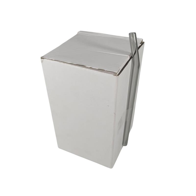 Gucgres Gelas Tumbler Kopi Kaca Glass Cup Leather Cover with Straw 450ml - HD-12 Gambar produk Gucgres Gelas Tumbler Kopi Kaca Glass Cup Leather Cover with Straw 450ml - HD-12