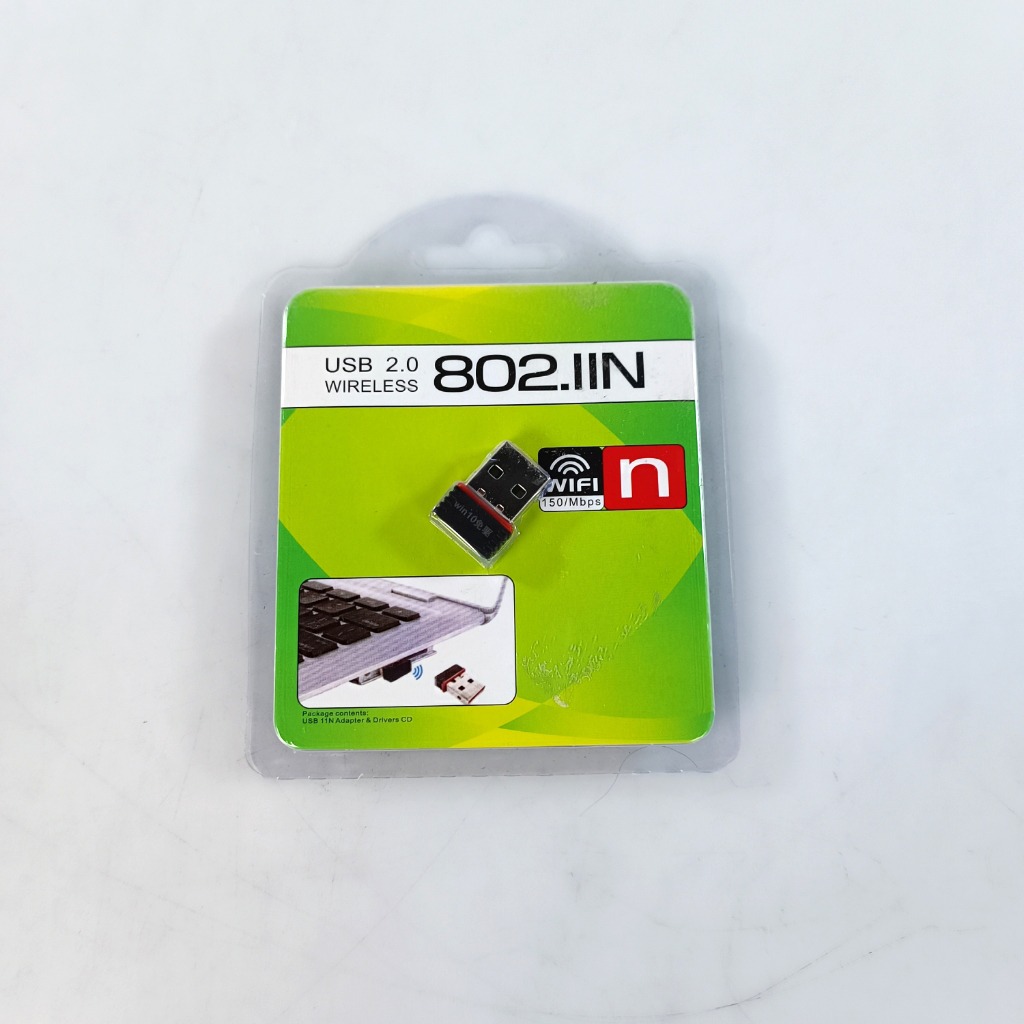 KexTech USB WiFi Adaptor Wireless Dongle Laptop PC 150Mbps RTL8188 - CN-700 Gambar produk KexTech USB WiFi Adaptor Wireless Dongle Laptop PC 150Mbps RTL8188 - CN-700