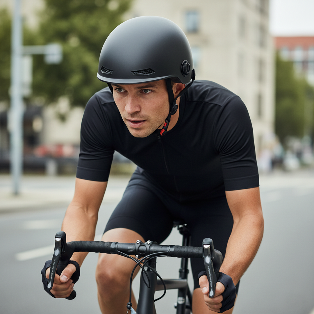 Lamgool Helm Sepeda Skuter Retro Motorcycle Helmet with Visor - U10 Gambar produk Lamgool Helm Sepeda Skuter Retro Motorcycle Helmet with Visor - U10