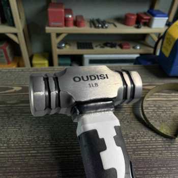 Gambar produk OUDISI Palu Batu Mini High Carbon Steel Octagonal Hammer 17.8cm - 1LB