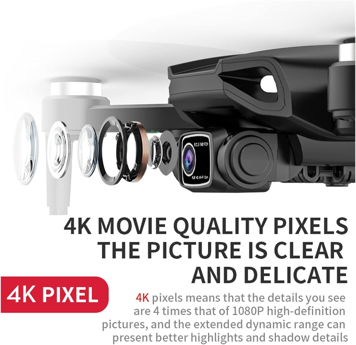 LYZRC Drone 4K HD ESC GPS 5G Transmission Obstacle Avoidance 2200mAh - L900 PRO Gambar produk LYZRC Drone 4K HD ESC GPS 5G Transmission Obstacle Avoidance 2200mAh - L900 PRO