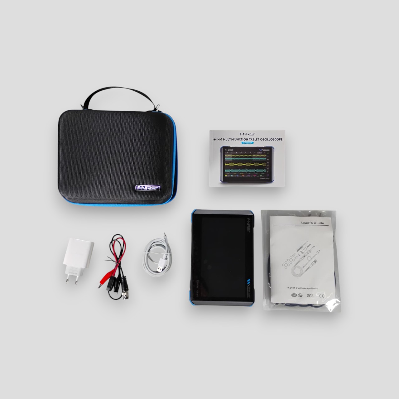 FNIRSI Digital Oscilloscope 4in1 Spectrum Frequency Signal Generator - DPOS350P Gambar produk FNIRSI Digital Oscilloscope 4in1 Spectrum Frequency Signal Generator - DPOS350P