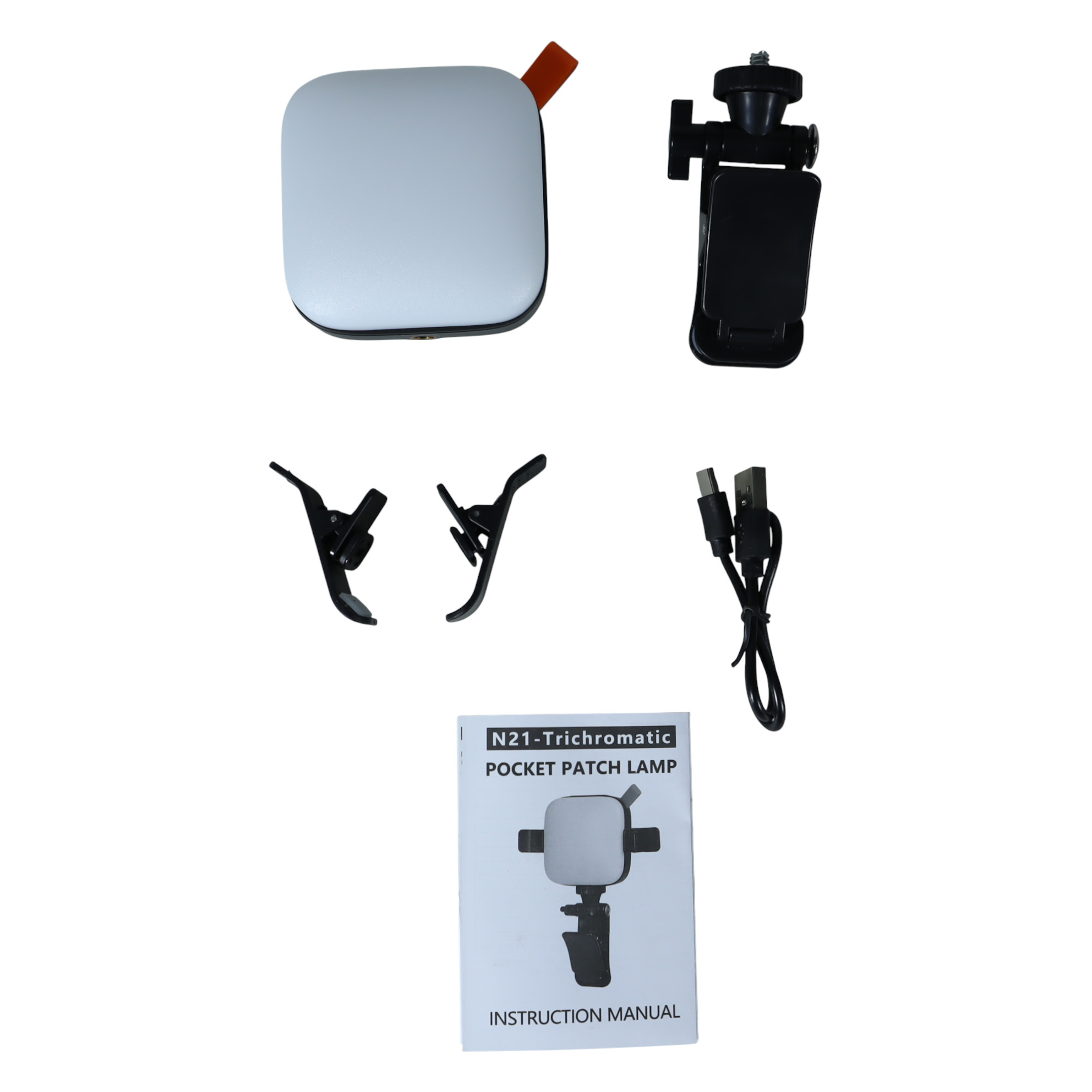 Gambar produk ASENGRY Lampu Fill Light LED 3in1 Color 2800-9000K Back Clip 1200mAh - N21