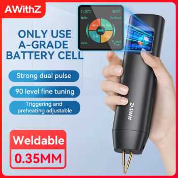 AWithZ Mesin Las Genggam Pulse Spot Welding Machine 0.35mm 1800mAh - H2