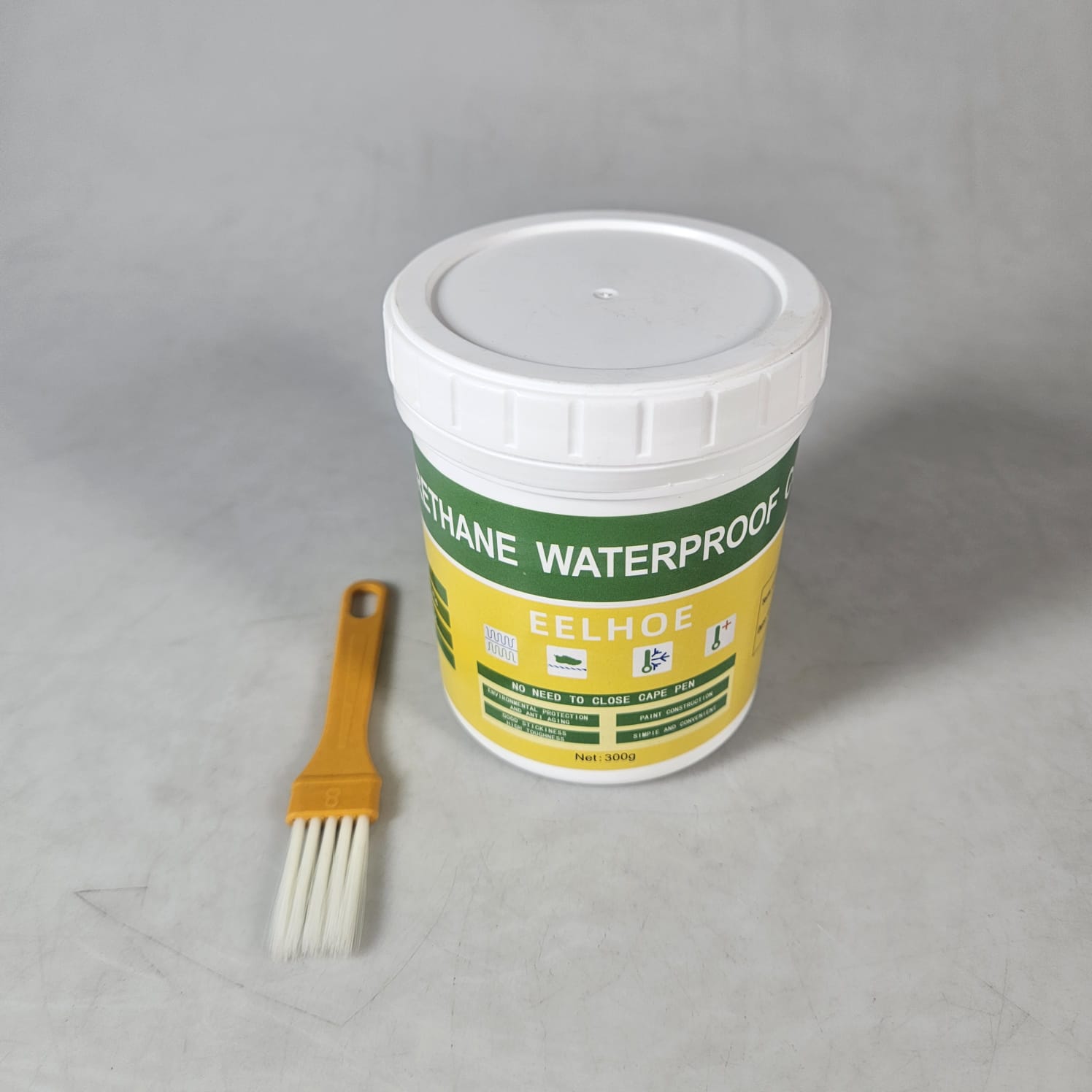 EELHOE Lem Anti Bocor Rembes Waterproof Coating 300g with Brush - LH-30 Gambar produk EELHOE Lem Anti Bocor Rembes Waterproof Coating 300g with Brush - LH-30