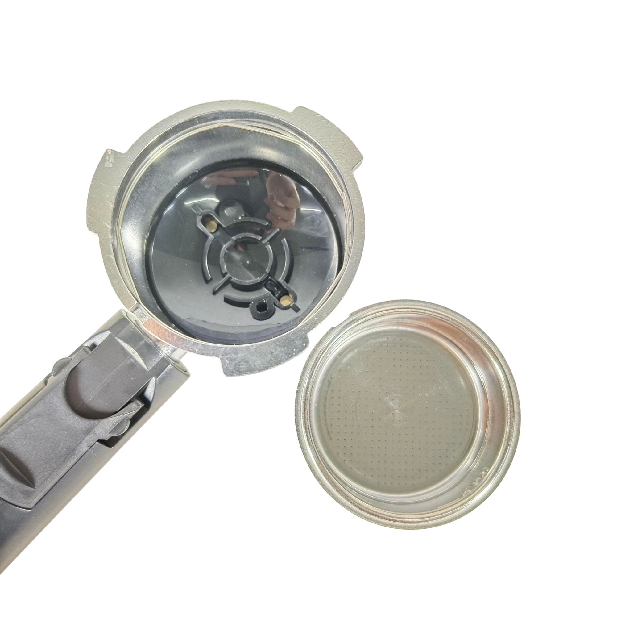 Gambar produk CAFEGA Portafilter Filter Double Outlet Stainless Steel 304 2 Cup 51mm - EC200