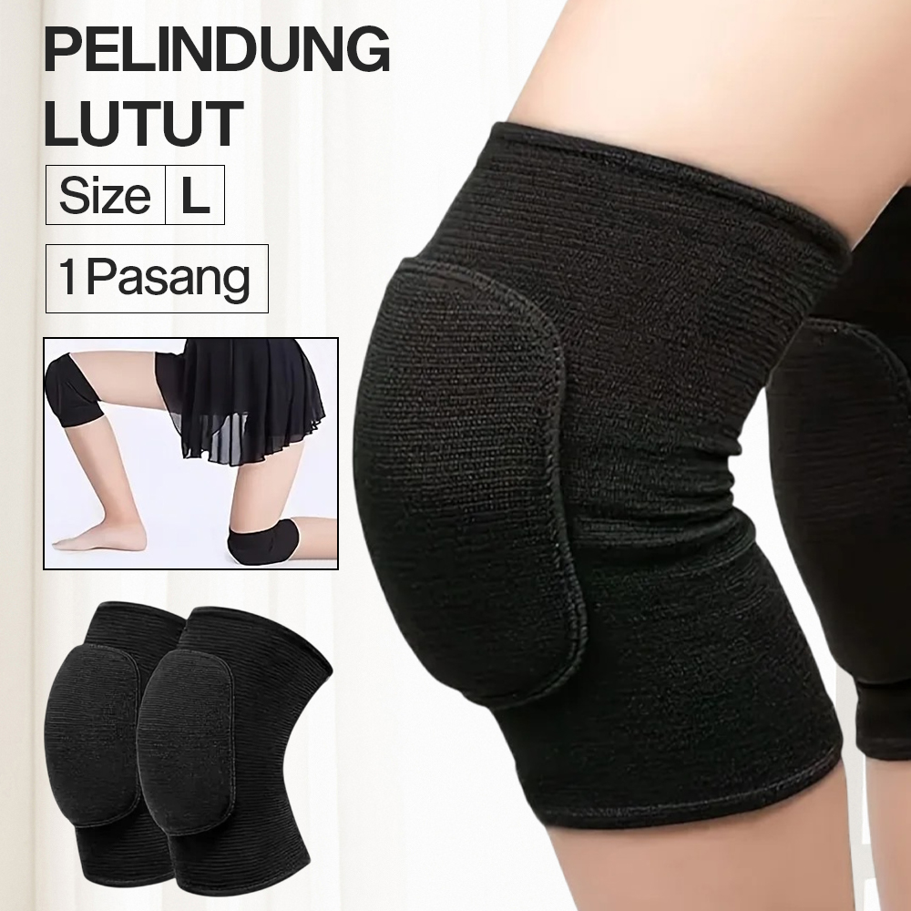 Karasu Pelindung Lutut Kaki Dewasa Adult Sport Knee Pad 1 Pair L - INU63 Gambar produk Karasu Pelindung Lutut Kaki Dewasa Adult Sport Knee Pad 1 Pair L - INU63