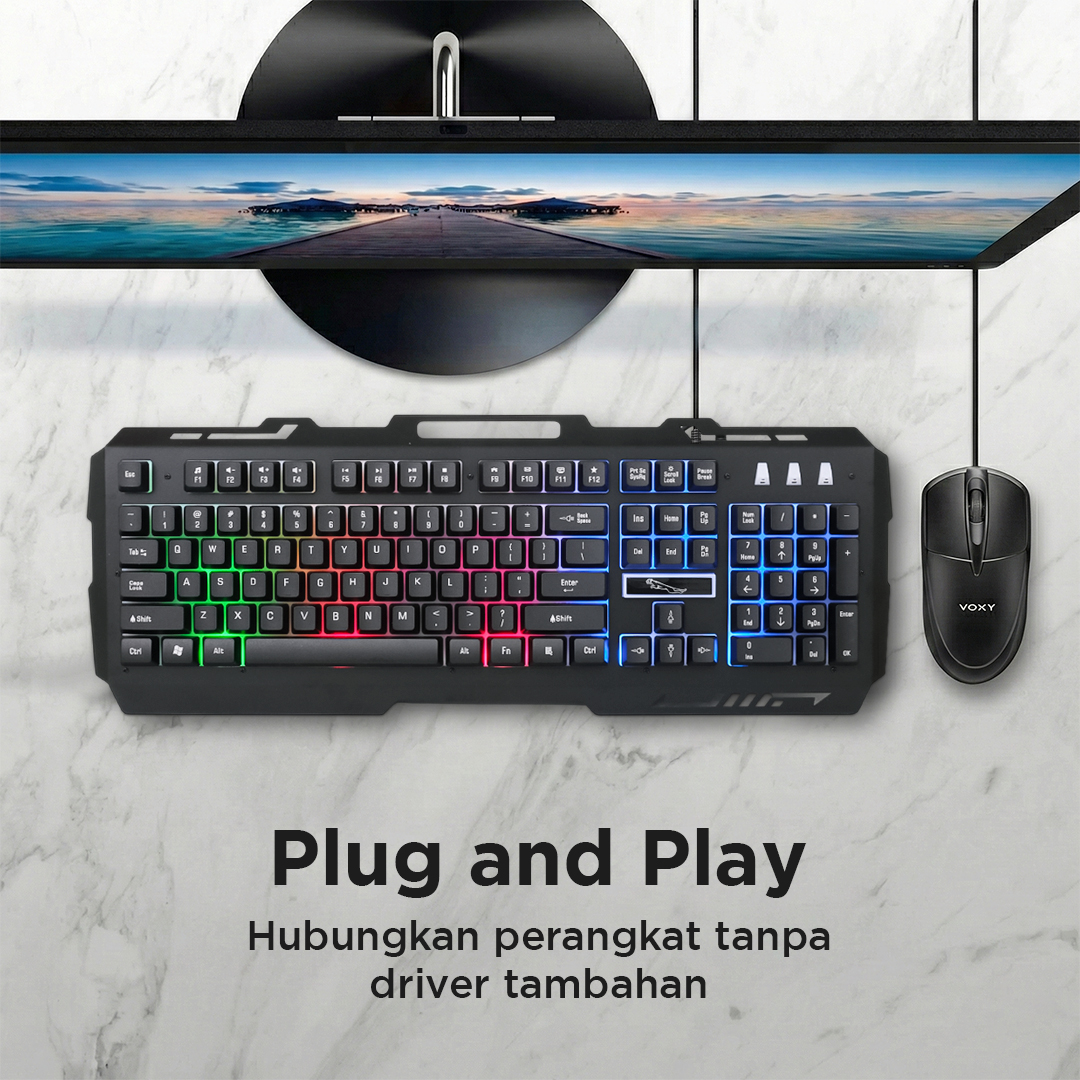 Leopard Gaming Keyboard Wired 104 Switch RGB Backlight - G700 Gambar produk Leopard Gaming Keyboard Wired 104 Switch RGB Backlight - G700