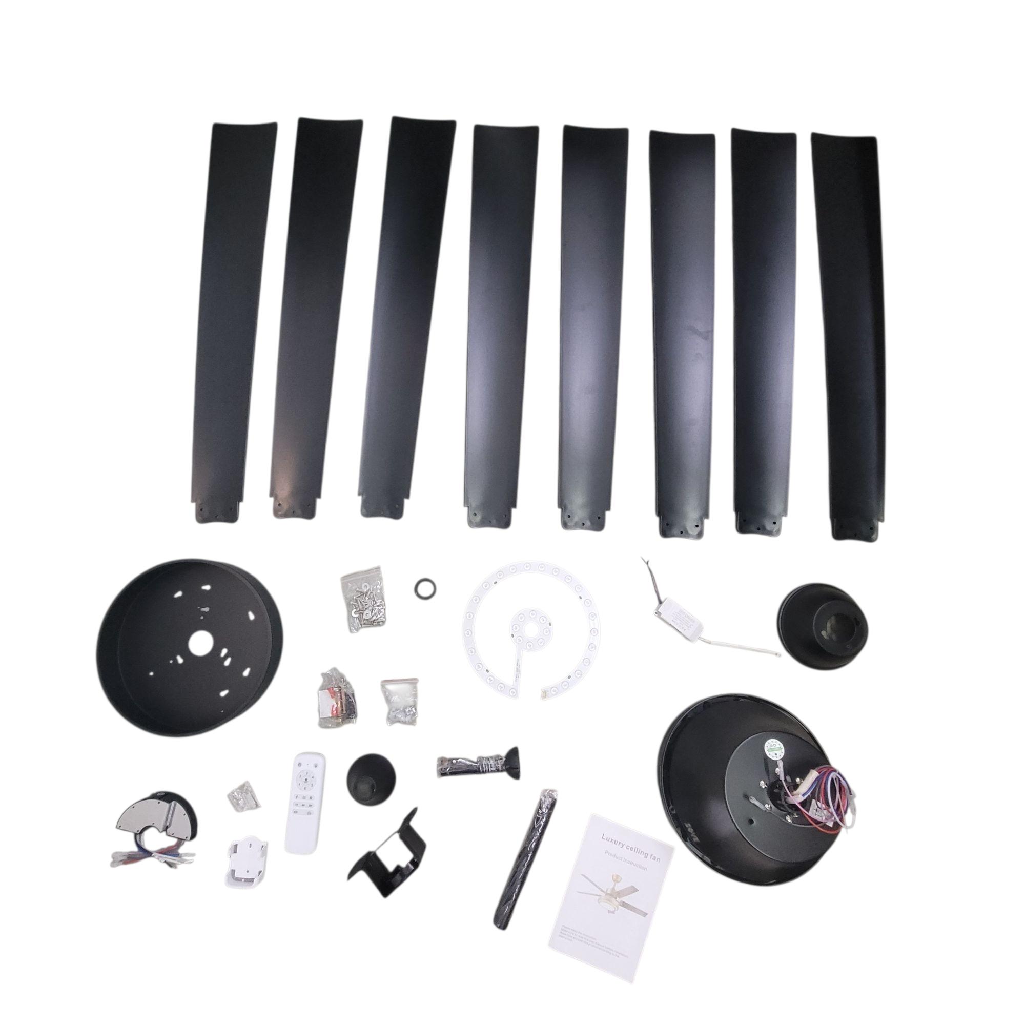 Gambar produk SOVE Kipas Angin Gantung Lampu LED Tri Color with Remote 70 Inch - SOTF-100