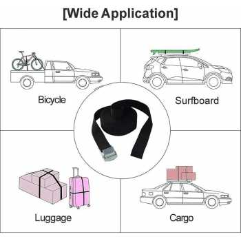 XhaoR Tali Strap Pengikat Barang Sabuk Cargo Belt Rope 2M - XR2