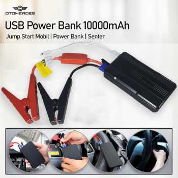 Gambar produk OTOHEROES Jumper Aki Mobil Powerbank Jump Starter 12V 10000mAh 300A - K21