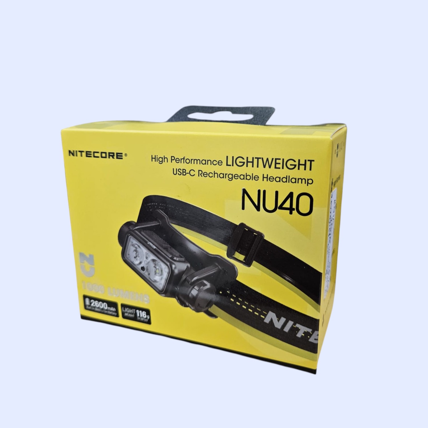 Gambar produk NITECORE Headlamp LED Senter Kepala Dual Light 2600mAh 1000 Lumens - NU40