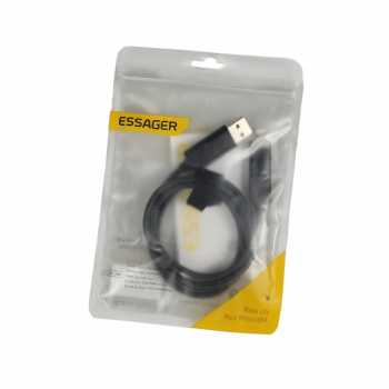 Gambar produk ESSAGER Kabel Data 4in1 Fast Charging USB A Type C Lightning 65W 1M - ES-X49