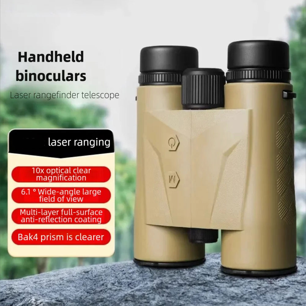Eyebre Teropong Rangefinder Binocular 10x42 Telescope 1800m - B718 Gambar produk Eyebre Teropong Rangefinder Binocular 10x42 Telescope 1800m - B718
