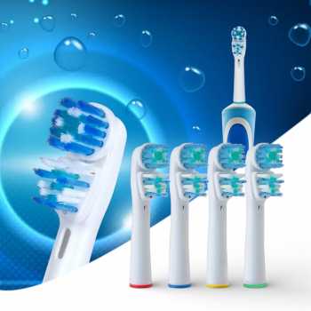 SEAGO Kepala Sikat Gigi Oral-B Elektrik Head Refill Replacement 4 PCS - SB-417A