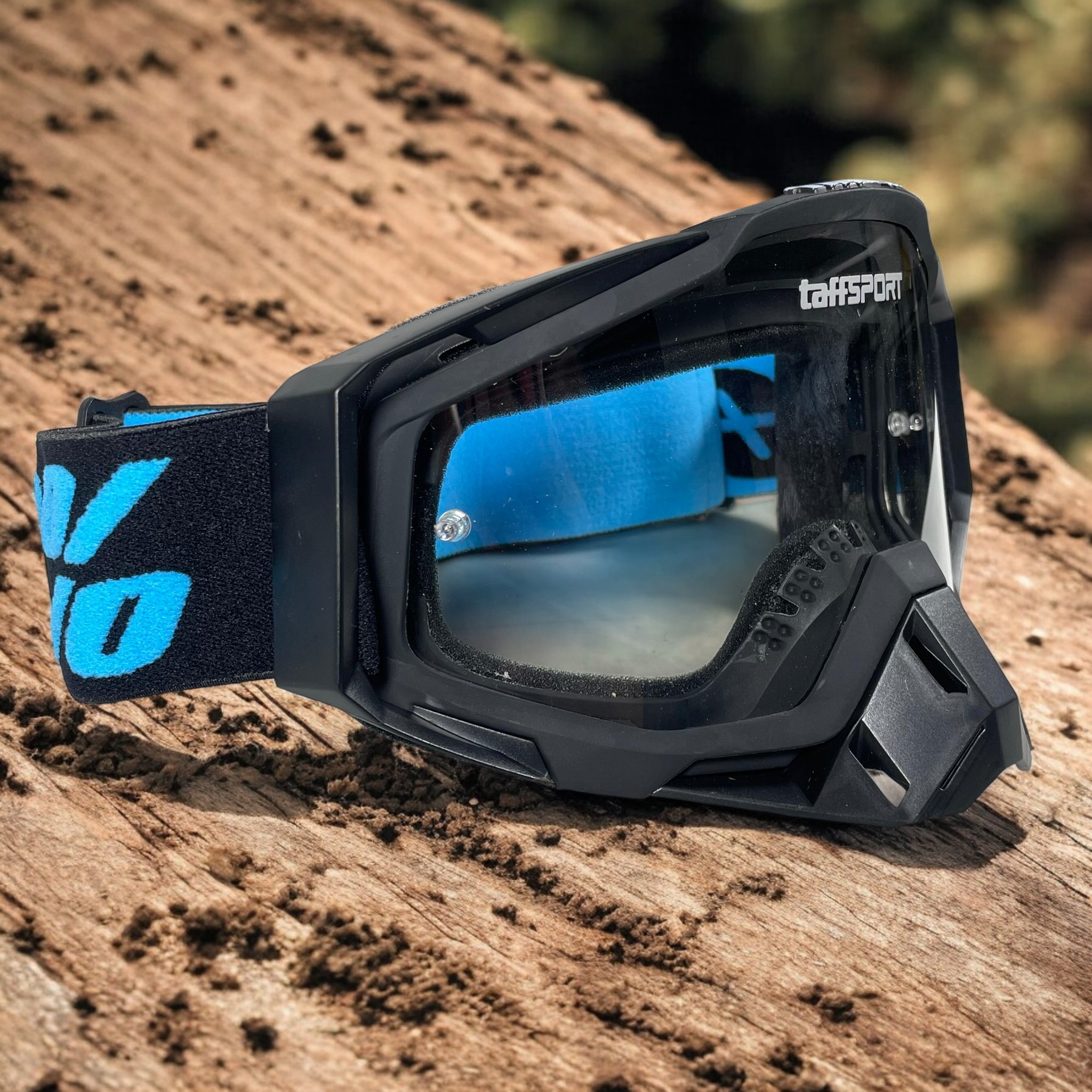 TaffSPORT Kacamata Helm Motor Goggles UV400 Protection Windproof Clear - UV400 Gambar produk TaffSPORT Kacamata Helm Motor Goggles UV400 Protection Windproof Clear - UV400