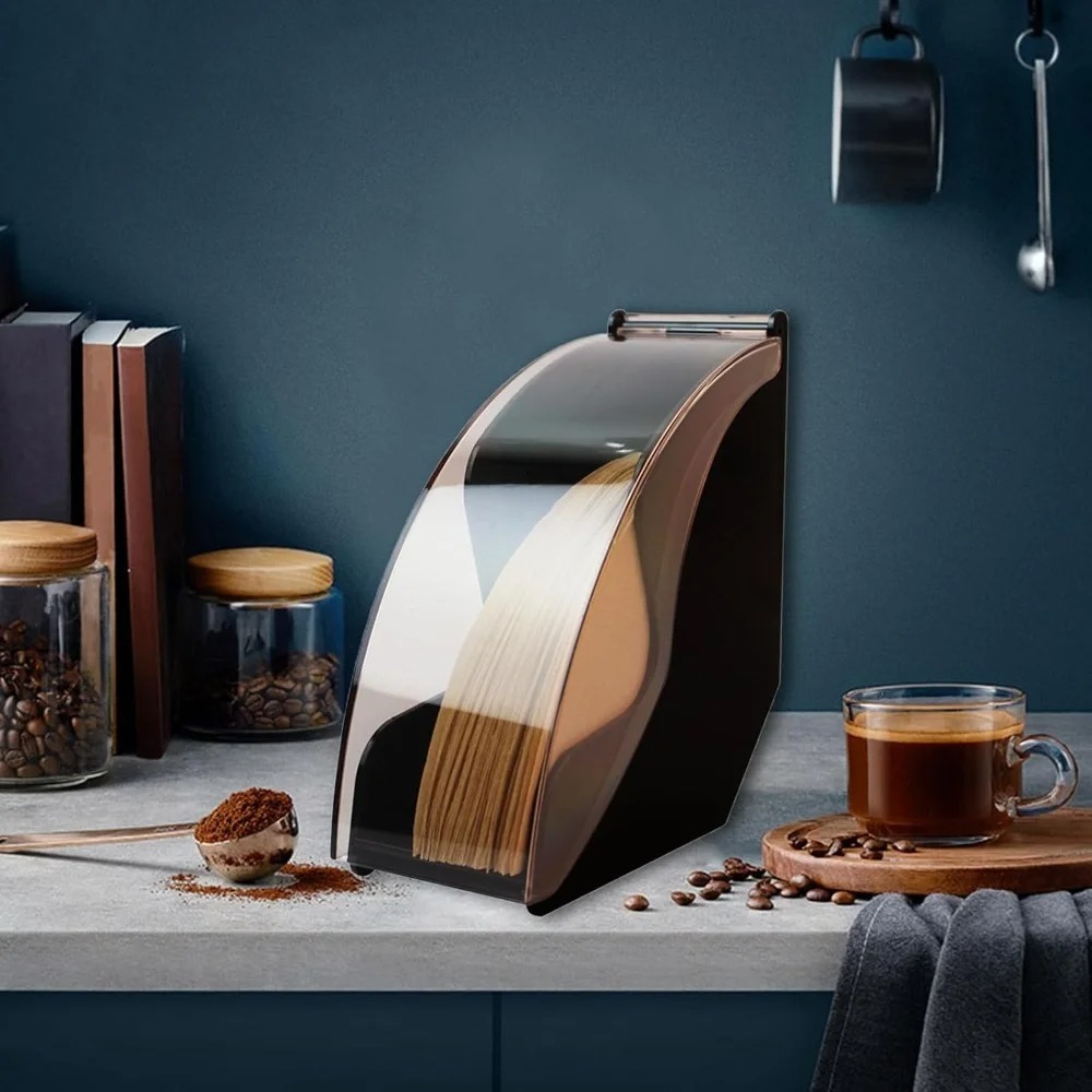 Zlish Tempat Filter Kertas Kopi Filter Paper Coffee Holder Acrylic - ZJ020 Gambar produk Zlish Tempat Filter Kertas Kopi Filter Paper Coffee Holder Acrylic - ZJ020