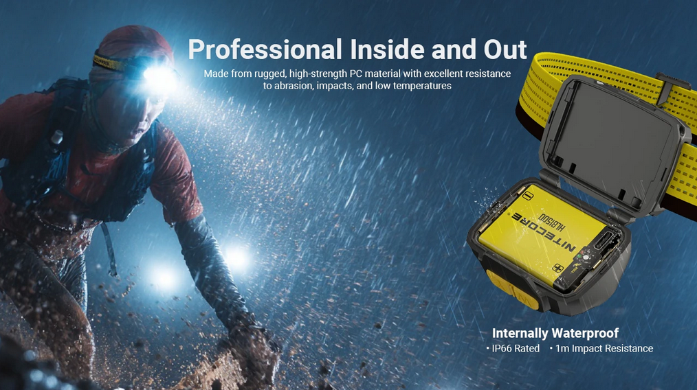 NITECORE Headlamp LED Senter Kepala NiteLab MCT UHE 800 Lumens - UT27 Pro Gambar produk NITECORE Headlamp LED Senter Kepala NiteLab MCT UHE 800 Lumens - UT27 Pro