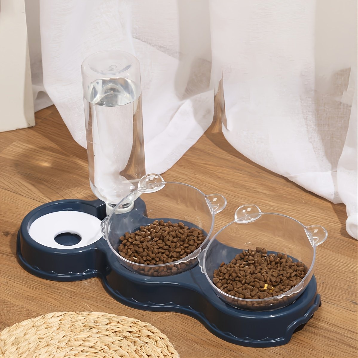 Aufulai Tempat Makan dan Minum Hewan Peliharaan Kucing Anjing - CH506 Gambar produk Aufulai Tempat Makan dan Minum Hewan Peliharaan Kucing Anjing - CH506