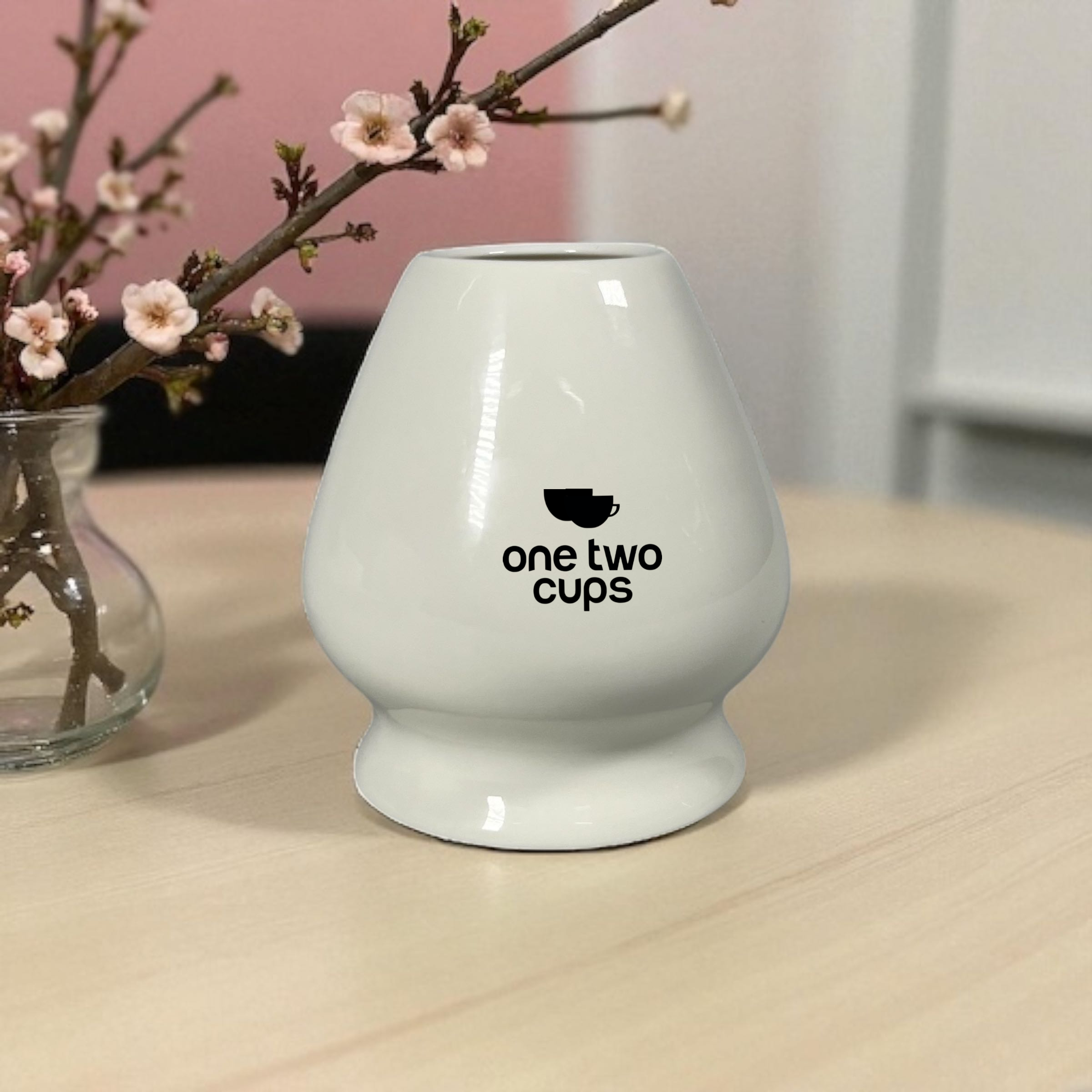 One Two Cups Mangkuk Chawan Chasen Stand Japanese Matcha Bowl 420ml Gambar produk One Two Cups Mangkuk Chawan Chasen Stand Japanese Matcha Bowl 420ml