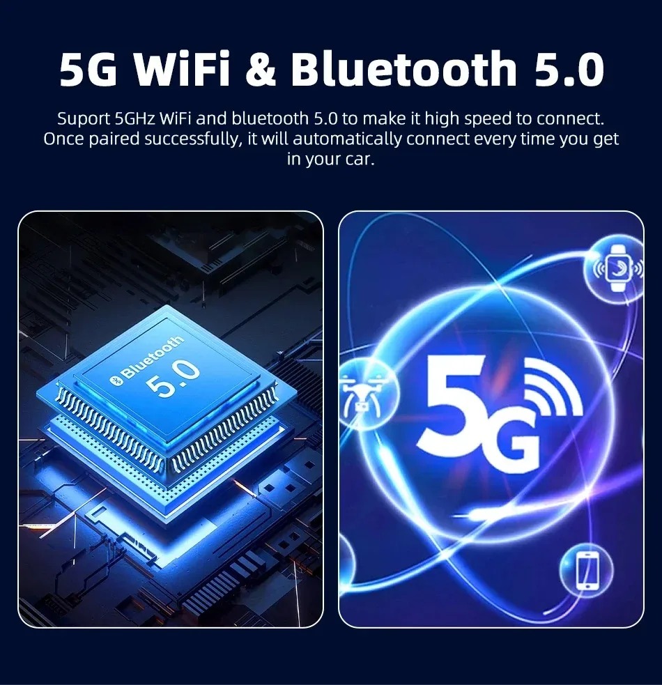 KEBETEME USB Dongle Wireless CarPlay Android Bluetooth WiFi 5V - Q1A Gambar produk KEBETEME USB Dongle Wireless CarPlay Android Bluetooth WiFi 5V - Q1A