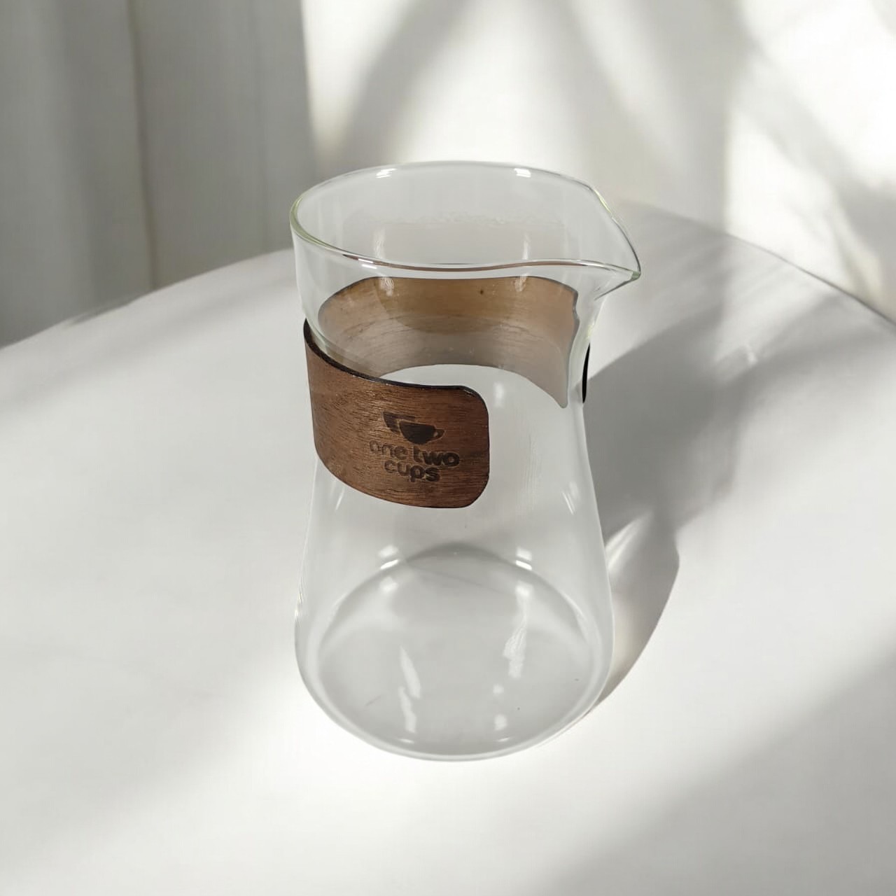 One Two Cups Teko Kopi Coffee Server Drip Pour Pitcher Jug 500ml - L1 Gambar produk One Two Cups Teko Kopi Coffee Server Drip Pour Pitcher Jug 500ml - L1