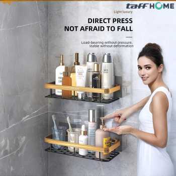 TaffHOME Rak Gantung Kamar Mandi Bathroom Organizer Rack 2 PCS - SH242